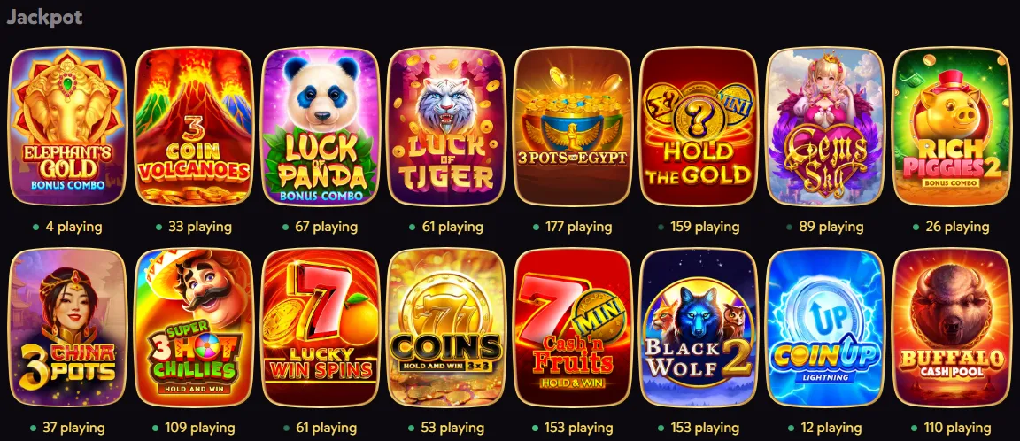 duffspin casino jackpot